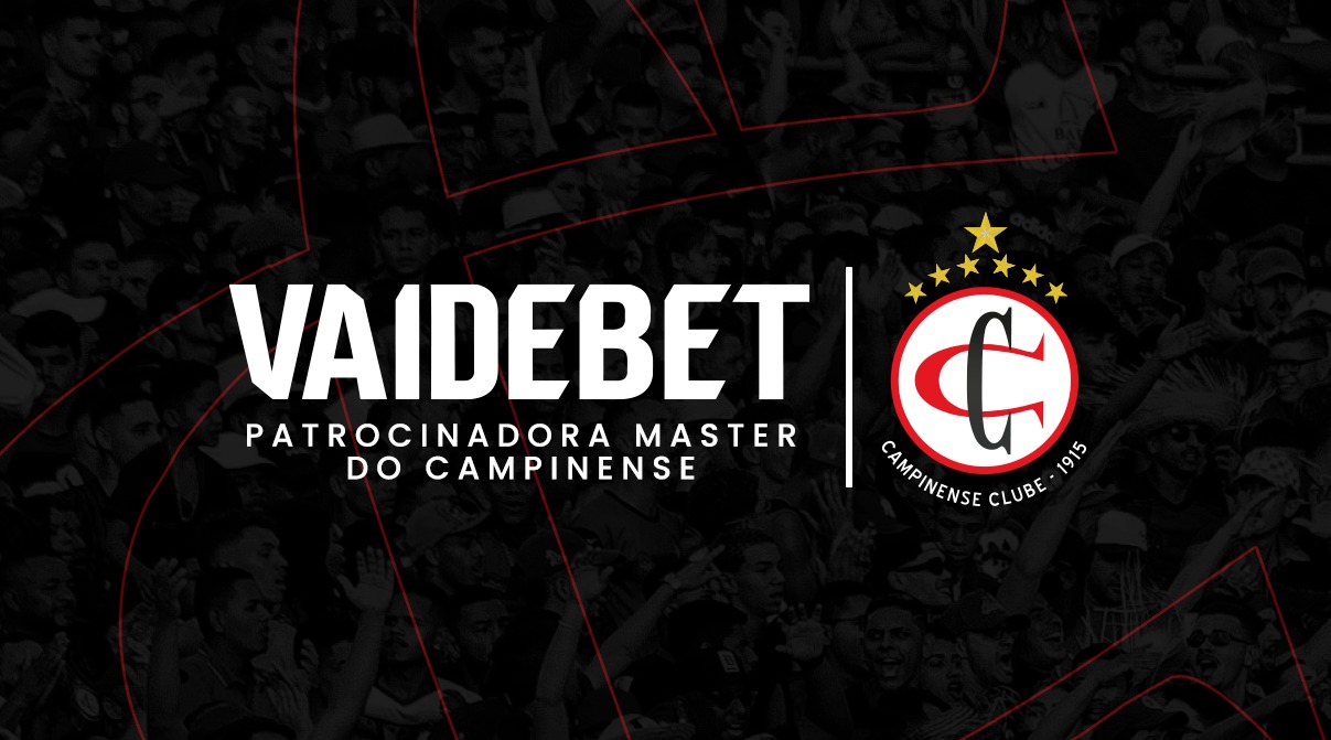 VAIDEBET É A NOVA PATROCINADORA MASTER DO CAMPINENSE CLUBE